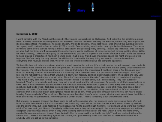 blog screenshot