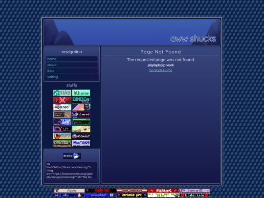 not_found screenshot