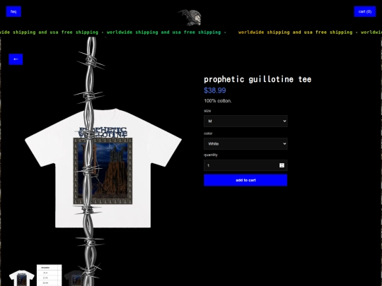 product-prophetic-guillotine-tee screenshot