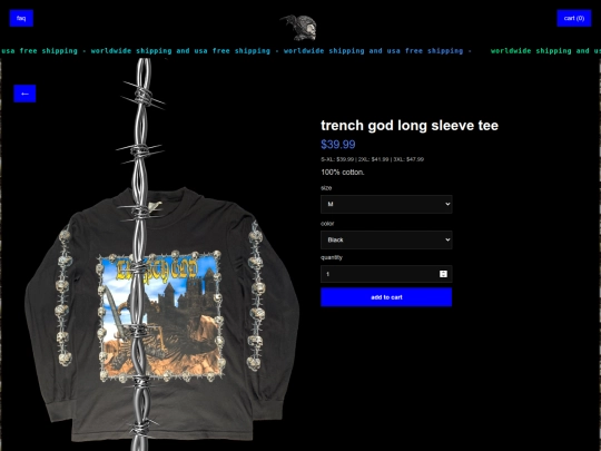 product-trench-god-long-sleeve-tee screenshot