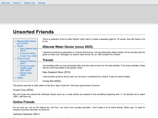 friends/misc screenshot
