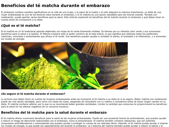 te-matcha-embarazo screenshot