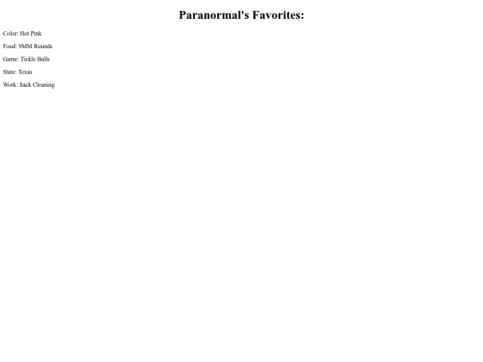 TheThomasFiles/TheParanormal screenshot