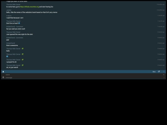 chat screenshot