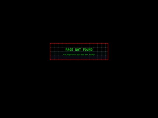 not_found screenshot