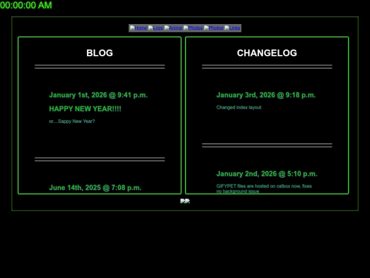 old site files/logs screenshot