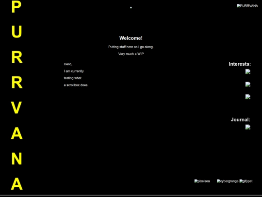 old site files/old-index screenshot