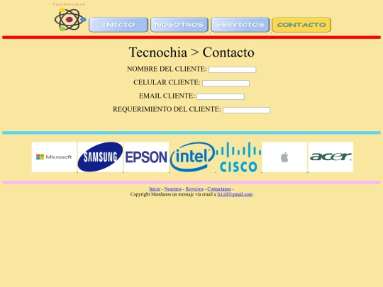 contacto screenshot