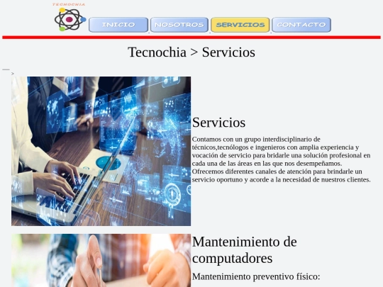 servicios screenshot