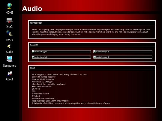 audio screenshot