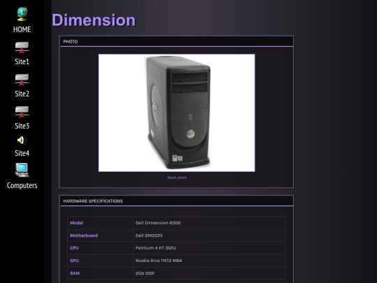 systems/dimension screenshot