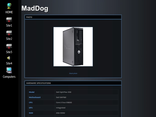 systems/maddog screenshot