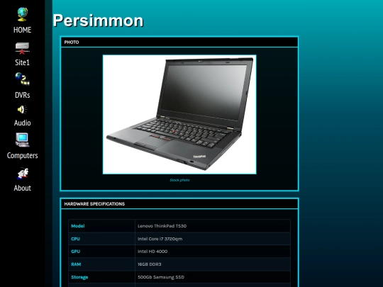 systems/persimmon screenshot