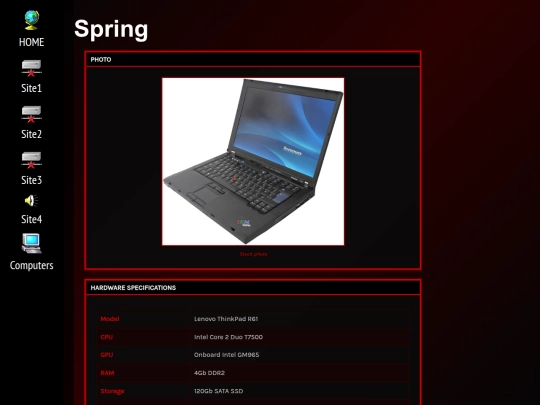 systems/spring screenshot
