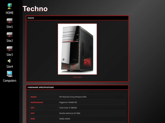 systems/techno screenshot
