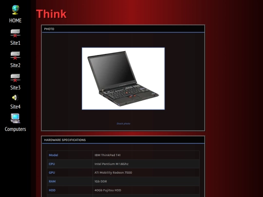 systems/think screenshot