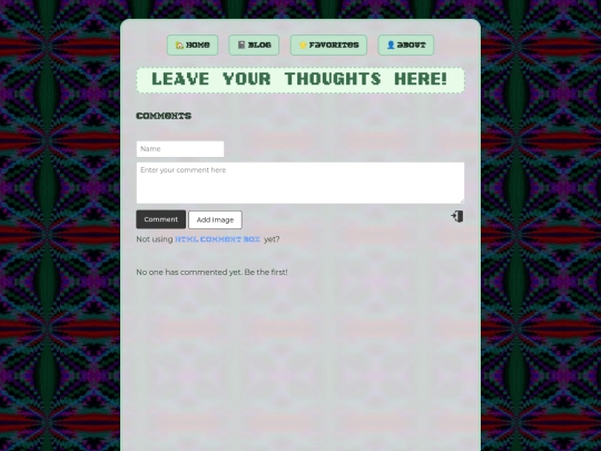 guestbook screenshot