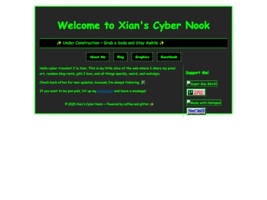 test screenshot