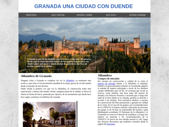 granada/granada_principal screenshot