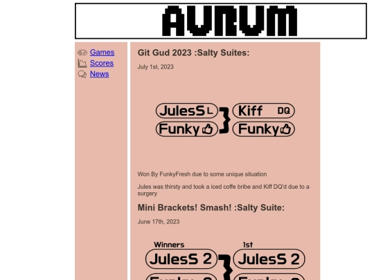 Games screenshot