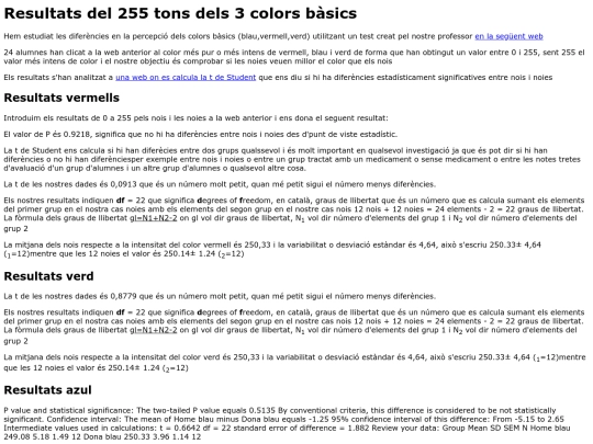 colorresults screenshot