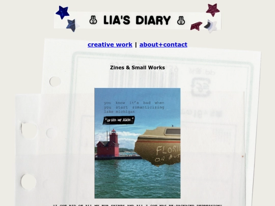 zines screenshot