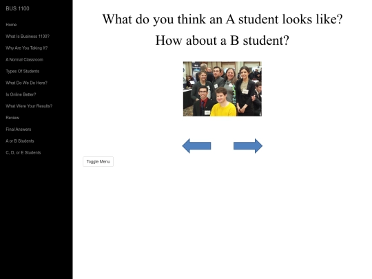students screenshot