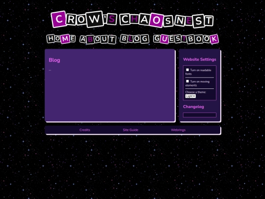 blog screenshot