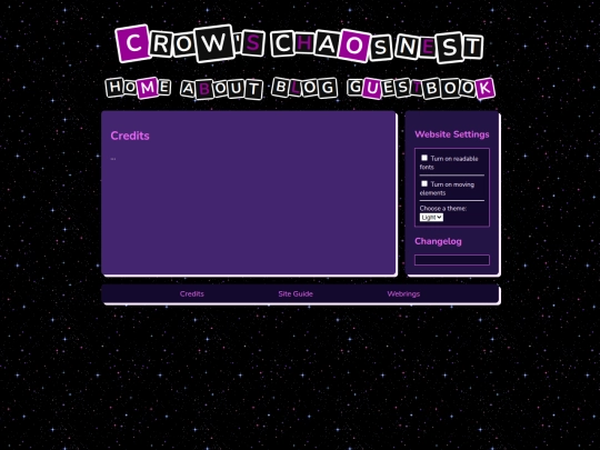 credits screenshot