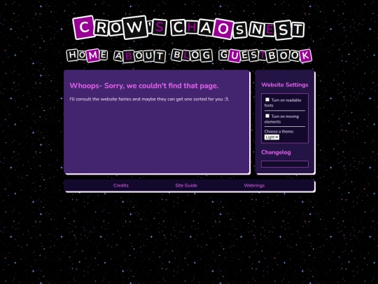 not_found screenshot