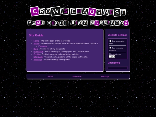 siteguide screenshot
