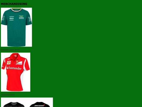 merchandising screenshot