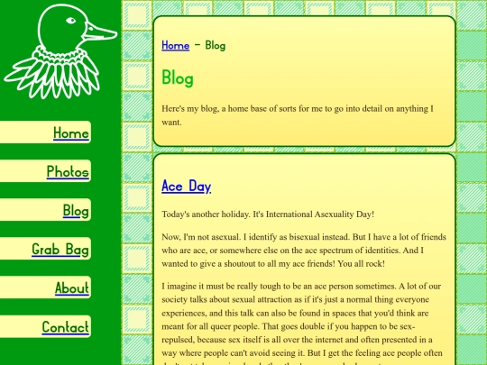 blog screenshot