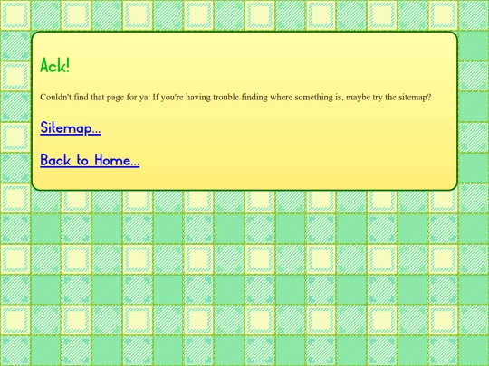 not_found screenshot
