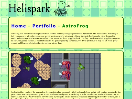 portfolio/astrofrog screenshot