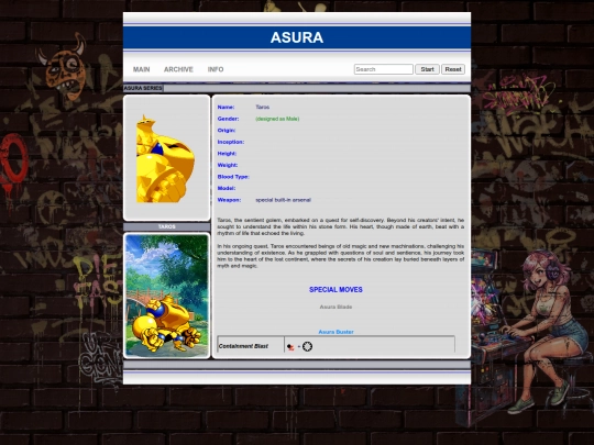 asura/taros screenshot