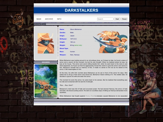 darkstalkers/oboro screenshot