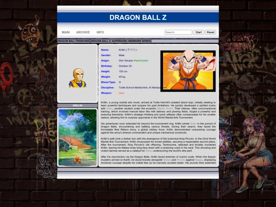 dbz/krillin screenshot