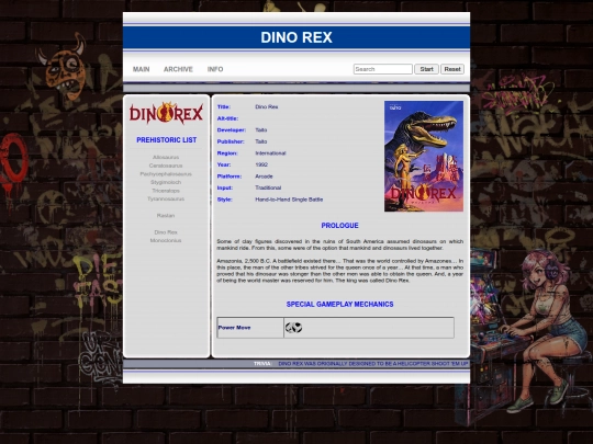 dinorex screenshot