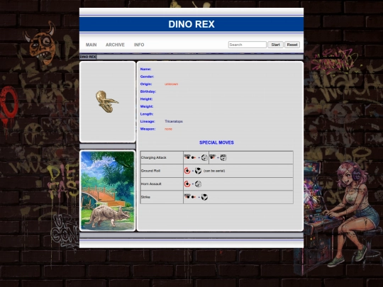 dinorex/triceratops screenshot