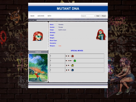 dna/pamelra screenshot
