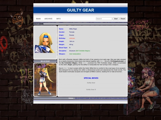 gear/millia screenshot