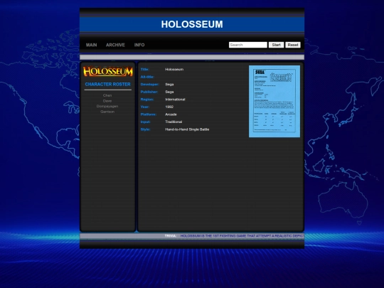 holosseum screenshot