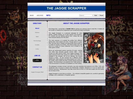 info screenshot