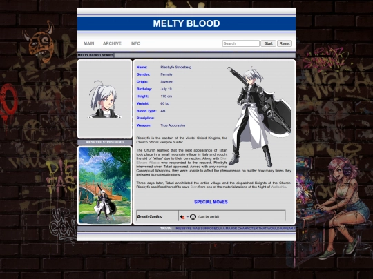 meltyblood/riesbyfe screenshot