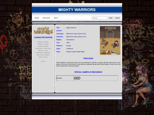 mwarriors screenshot