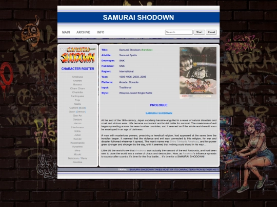 shodown screenshot