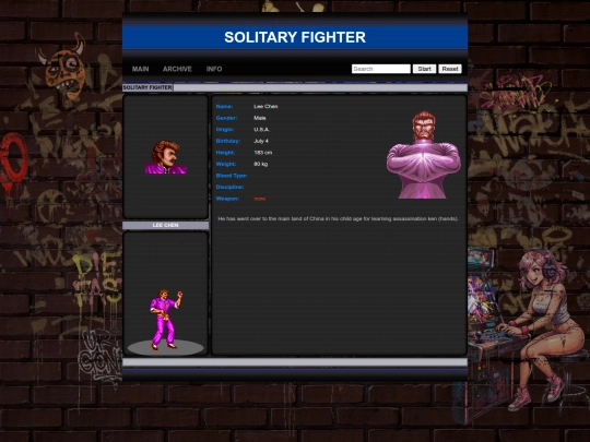 solitary/lee screenshot