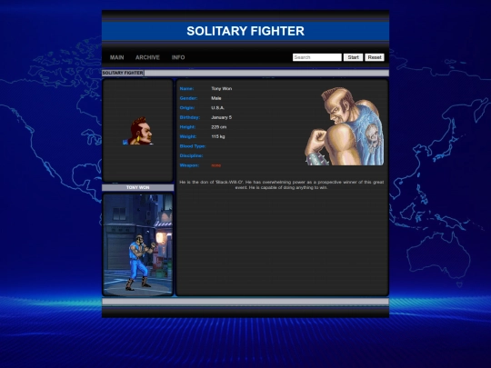 solitary/tony screenshot