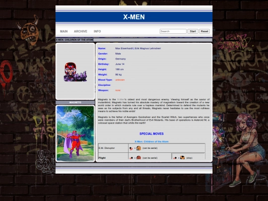 xmen/magneto screenshot